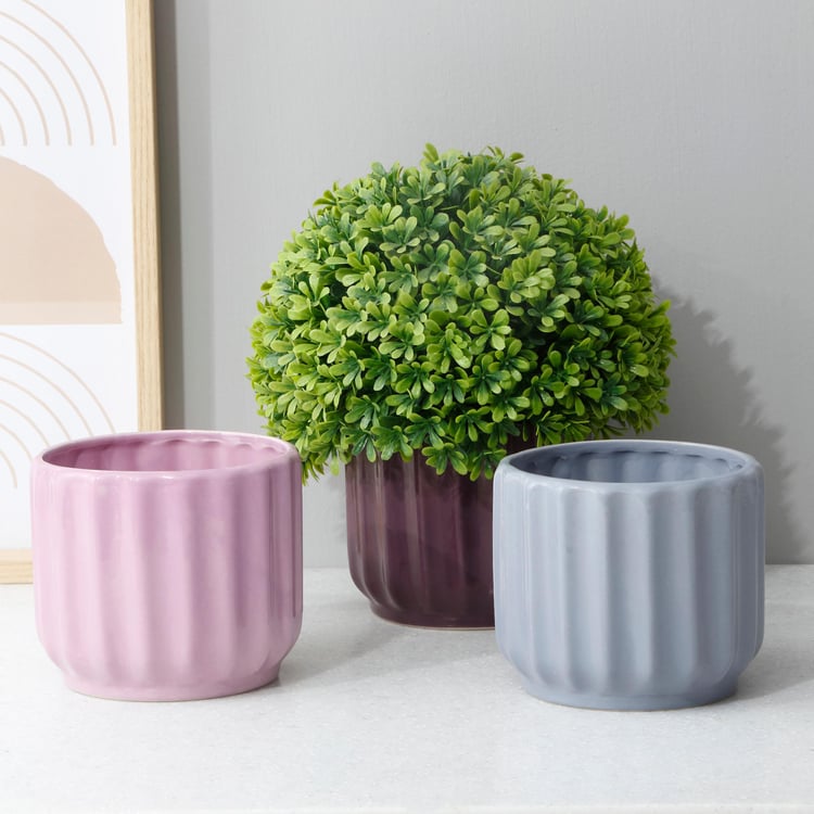 Corsica Lets Garden Ceramic Planter