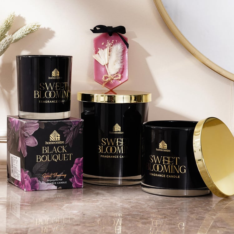 Enchanted Black Bouquet Hanging Air Freshener