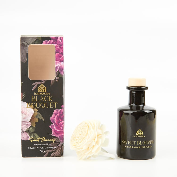 Enchanted Black Bouquet Diffuser Set