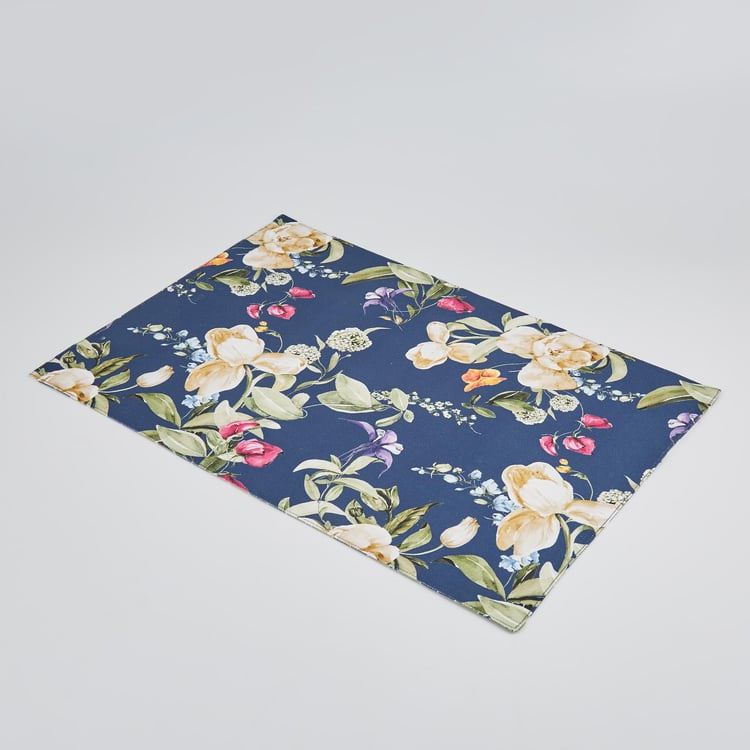 Drake Cotton Floral Print Reversible Placemat