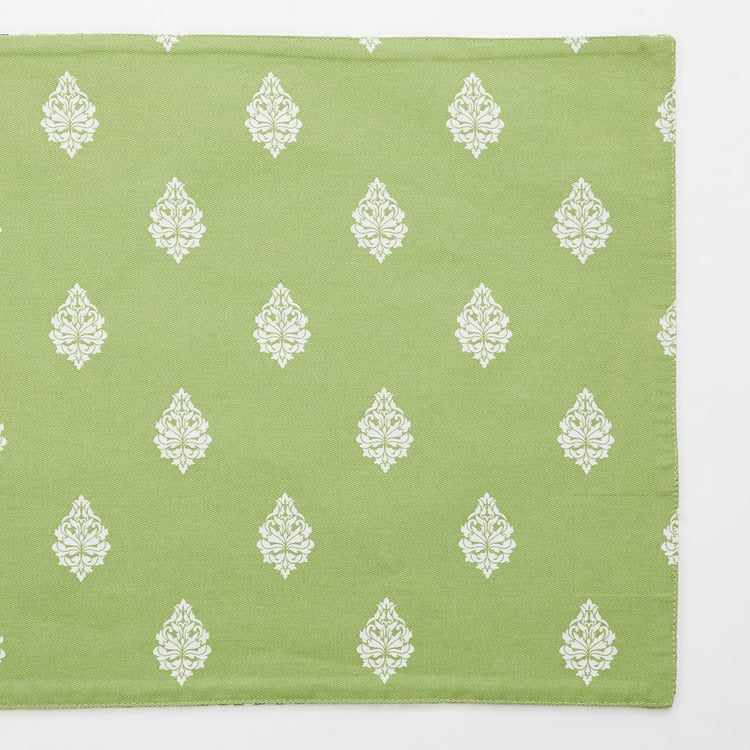 Drake Botanica Cotton Printed Reversible Table Runner