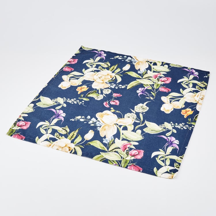 Drake Set of 2 Cotton Floral Print Napkins