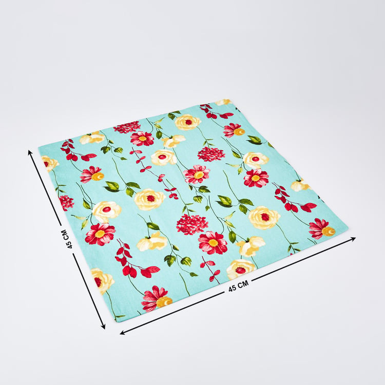 Drake Set of 2 Cotton Floral Print Napkins