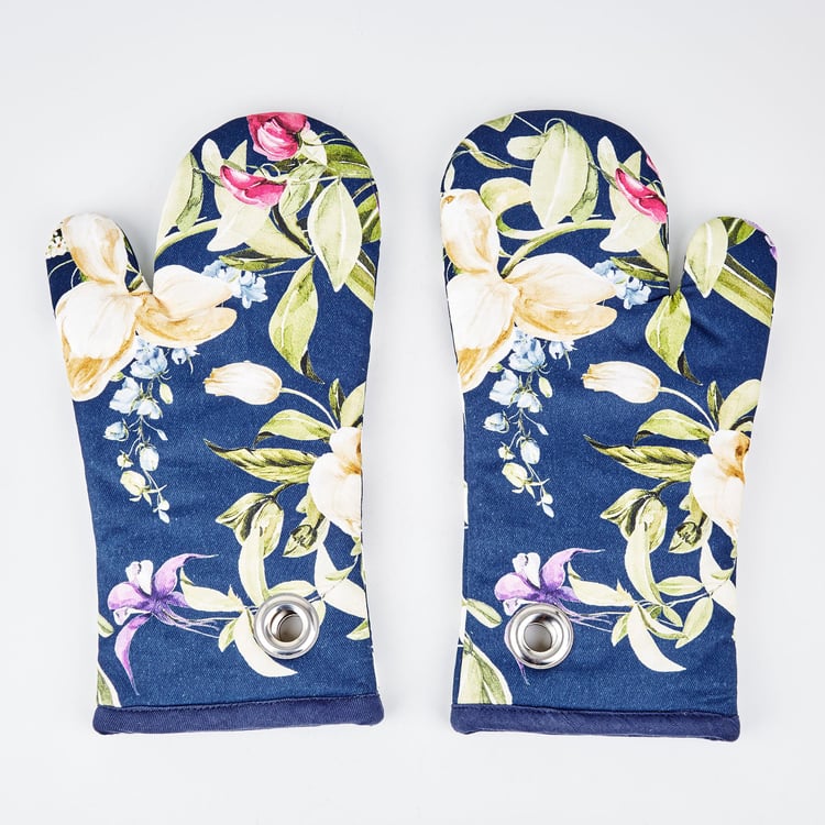 Drake Set of 2 Cotton Oven Mittens