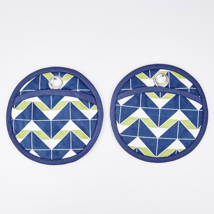 Drake Set of 2 Cotton Pot Holders