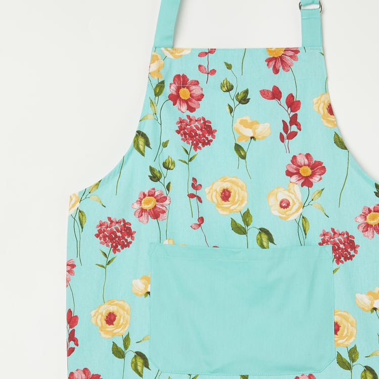 Drake Begonia Cotton Apron