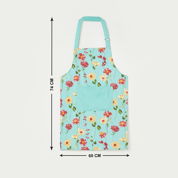 Drake Begonia Cotton Apron