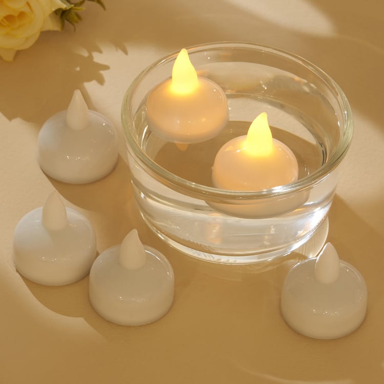 Pegasus Set of 6 LED T-Light Candles