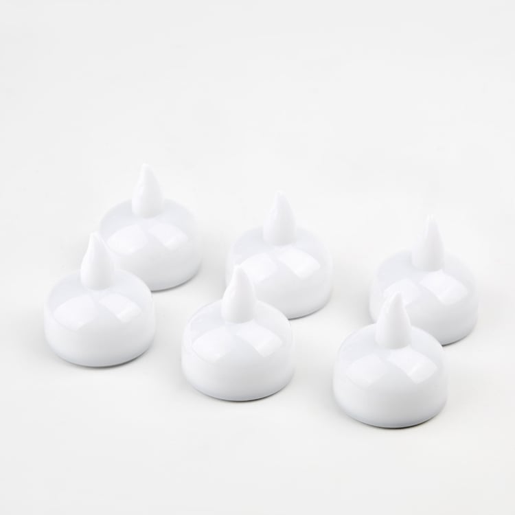 Pegasus Set of 6 LED T-Light Candles