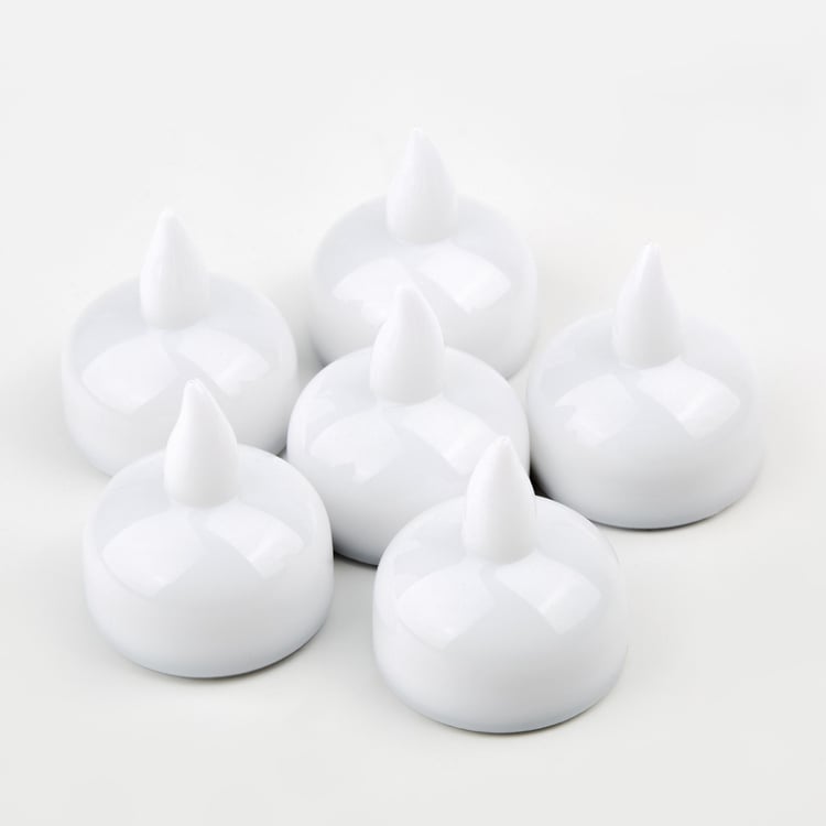 Pegasus Set of 6 LED T-Light Candles