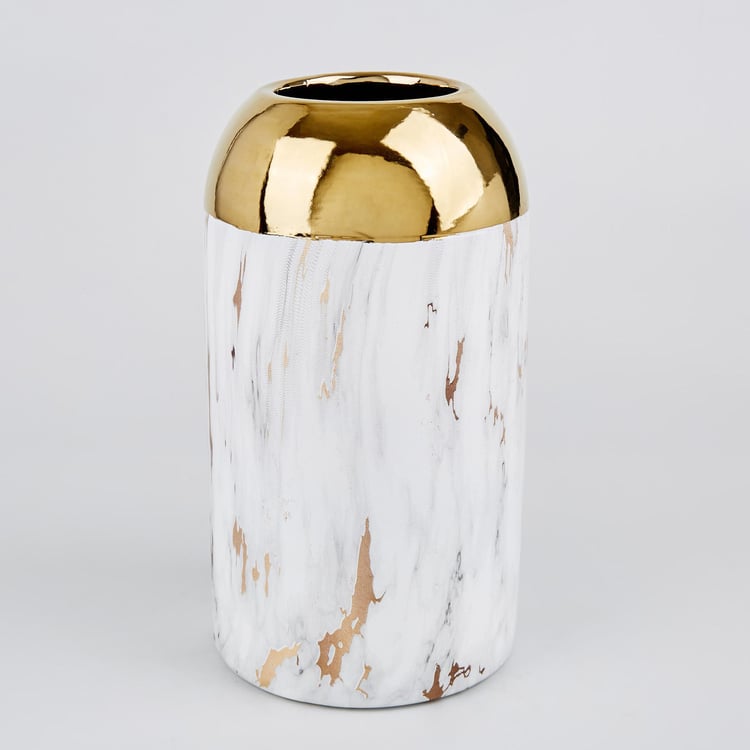 Krater Ceramic Vase and T-Light Holders