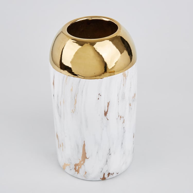 Krater Ceramic Vase and T-Light Holders