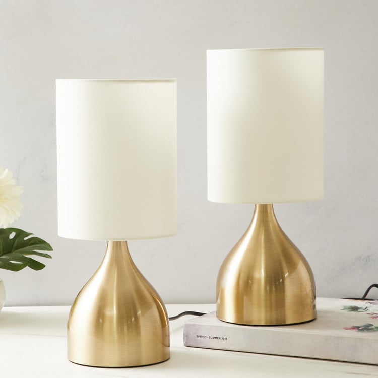 Albama Vogue Metal Set of 2 Touch Table Lamps