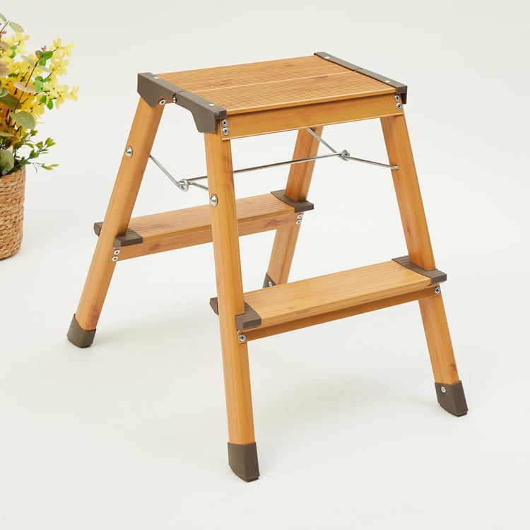Omnia Grove Aluminium 2-Step Folding Ladder