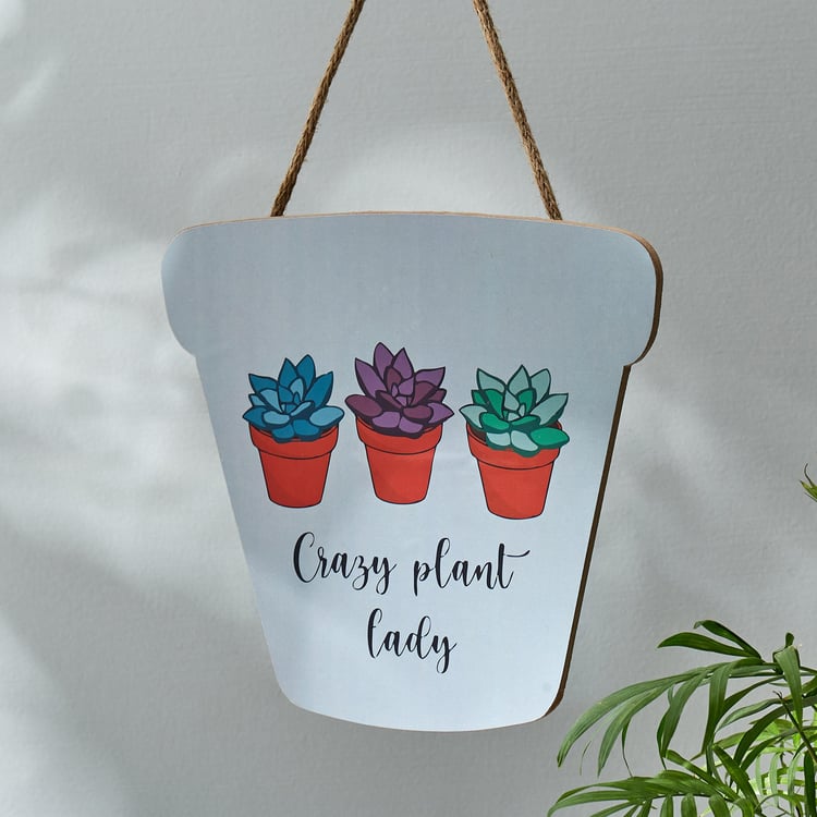 Lets Garden Wooden Picture Frame - 20x19.5cm