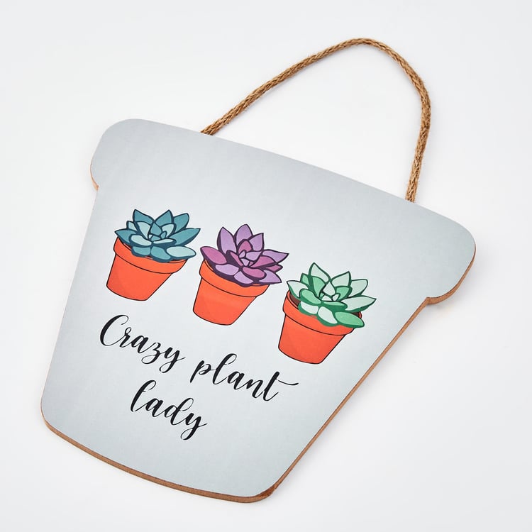 Lets Garden Wooden Picture Frame - 20x19.5cm