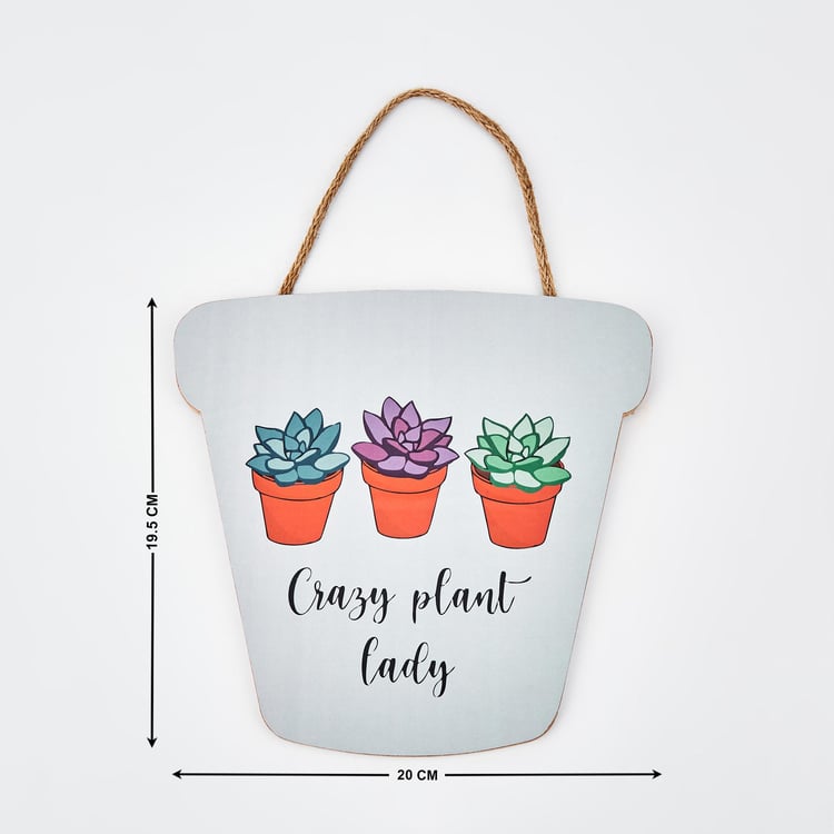 Lets Garden Wooden Picture Frame - 20x19.5cm