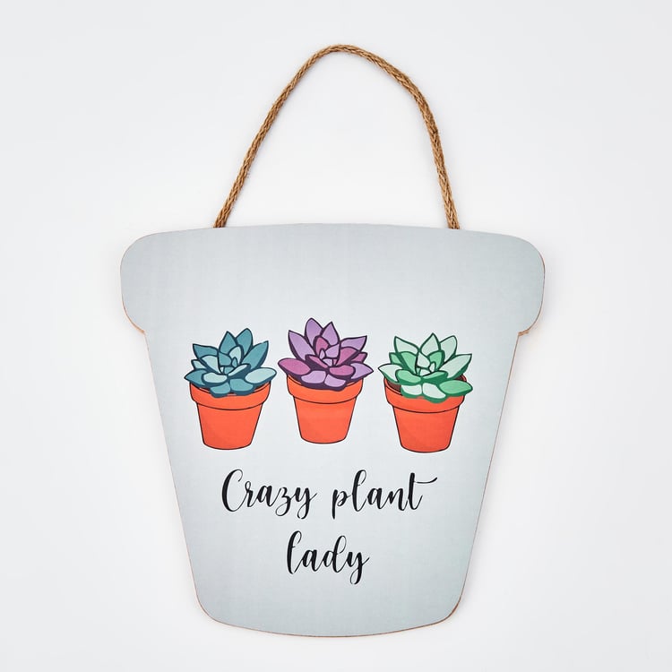 Lets Garden Wooden Picture Frame - 20x19.5cm