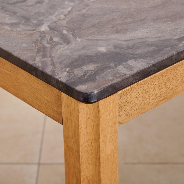 Santorini Faux Marble Top Coffee Table - Grey