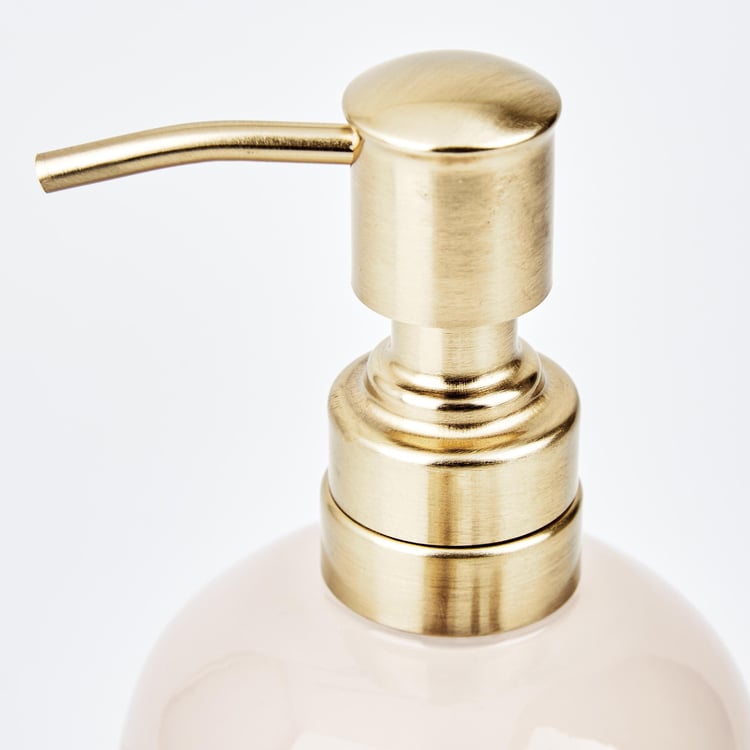 Panama Bloom Glass Soap Dispenser - 450ml