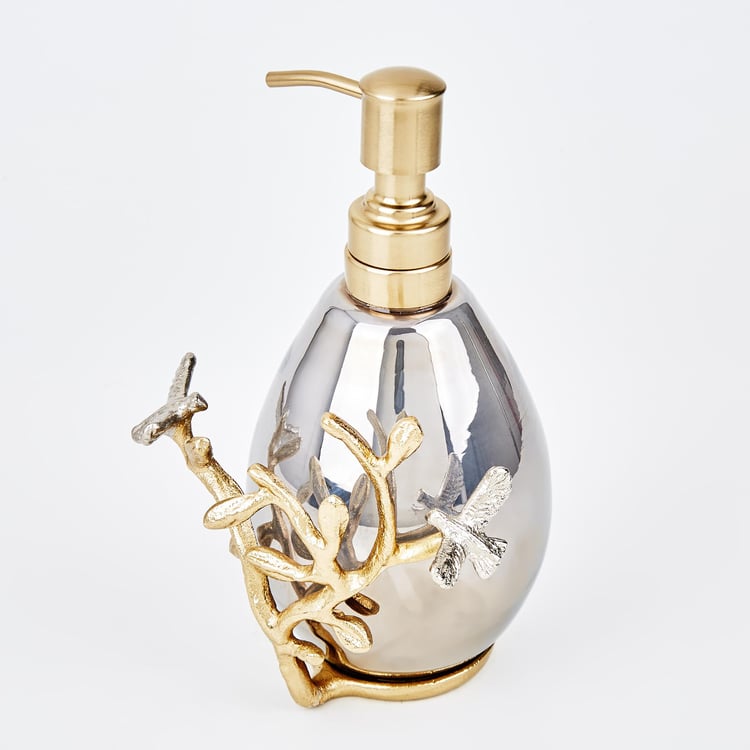 Panama Bird Glass Soap Dispenser - 600ml