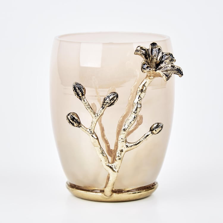 Panama Bloom Glass Tumbler