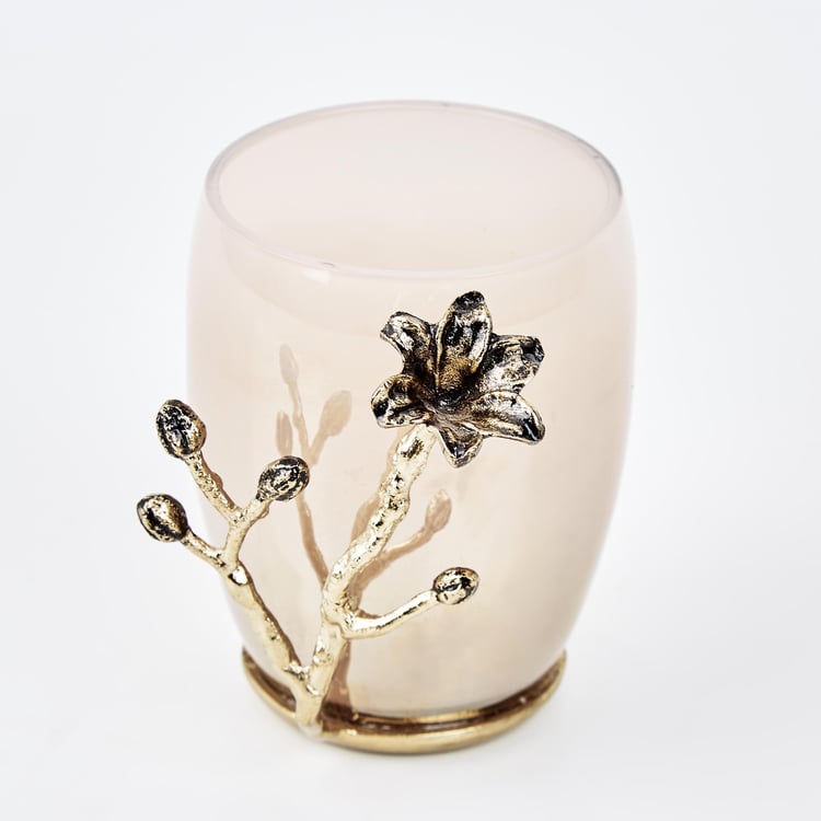 Panama Bloom Glass Tumbler