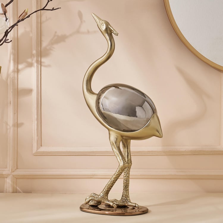 Eternity Vivere Aluminium Heron Figurine