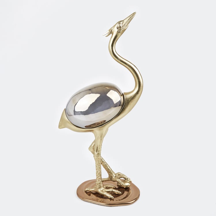 Eternity Vivere Aluminium Heron Figurine