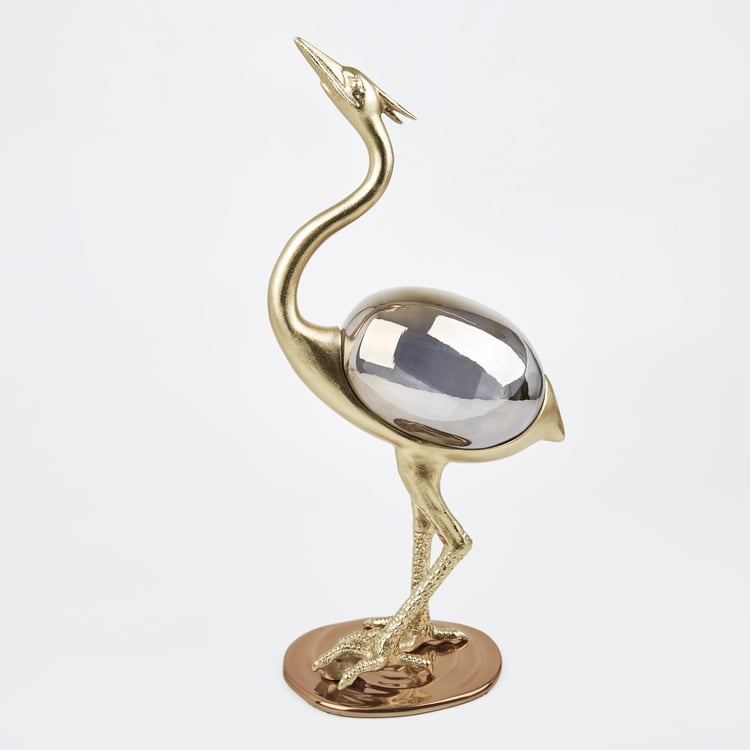 Eternity Vivere Aluminium Heron Figurine