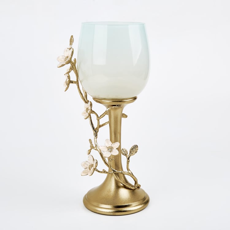 Eternity Vivere Glass Floral Candle Holder