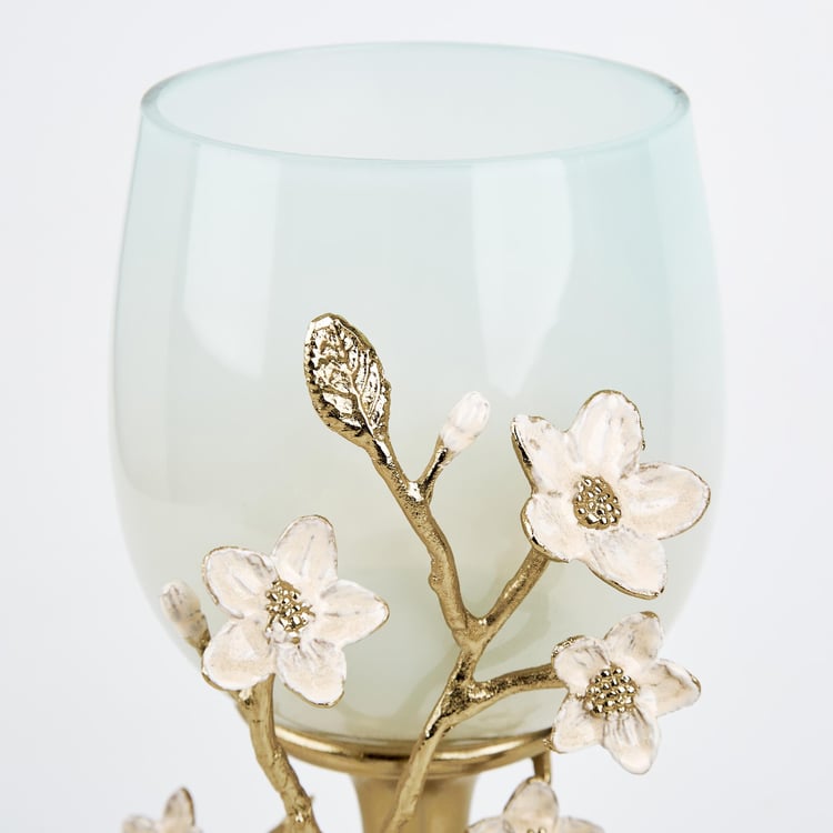 Eternity Vivere Glass Floral Candle Holder