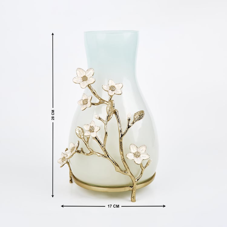 Eternity Vivere Glass Floral Vase