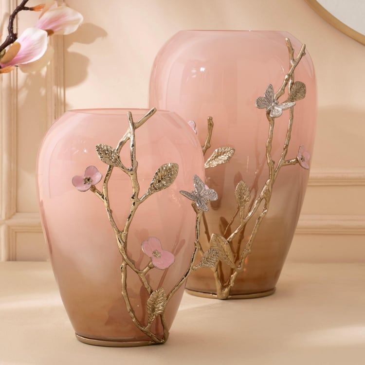 Eternity Vivere Glass Decorative Vase