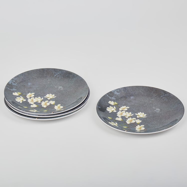 Corsica Azalea Set of 4 Melamine Side Plates - 19cm