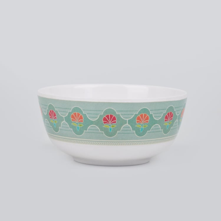 Corsica Azalea Set of 4 Melamine Printed Serving Bowl - 220ml