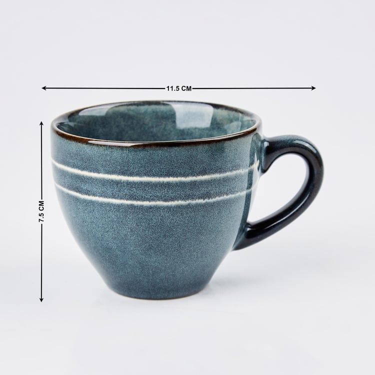 Cerradura Stoneware Cup and Saucer - 190ml