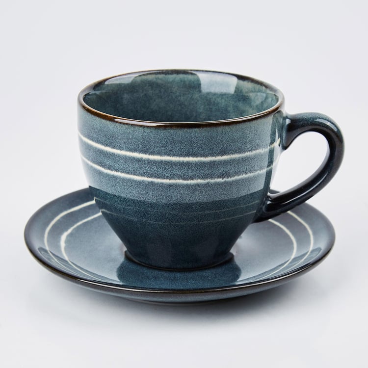 Cerradura Stoneware Cup and Saucer - 190ml