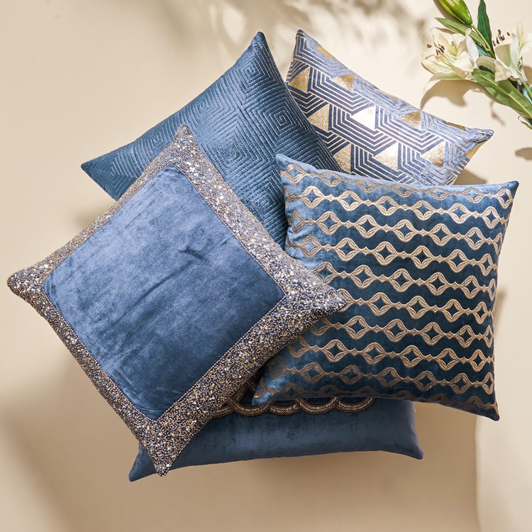 Vellum Geometric Cushion Cover - 40x40cm