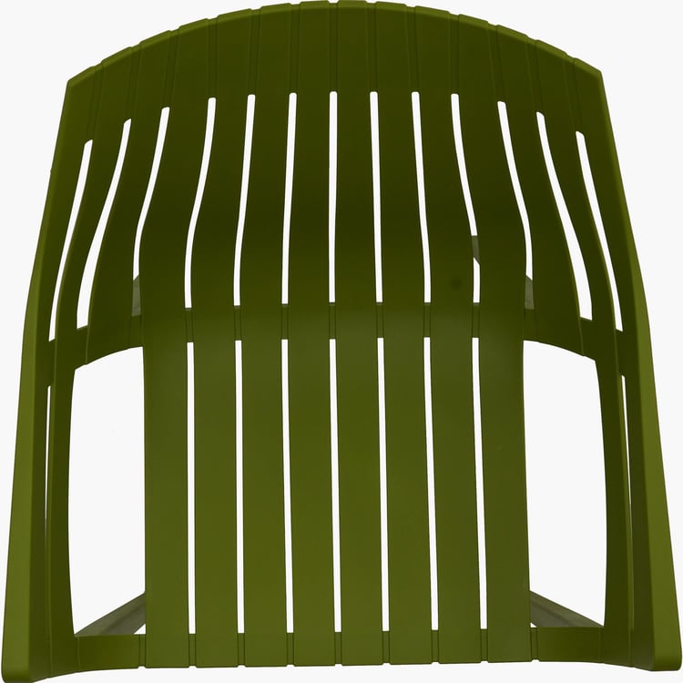 Helios Marvin Polypropylene Outdoor Chair - Green