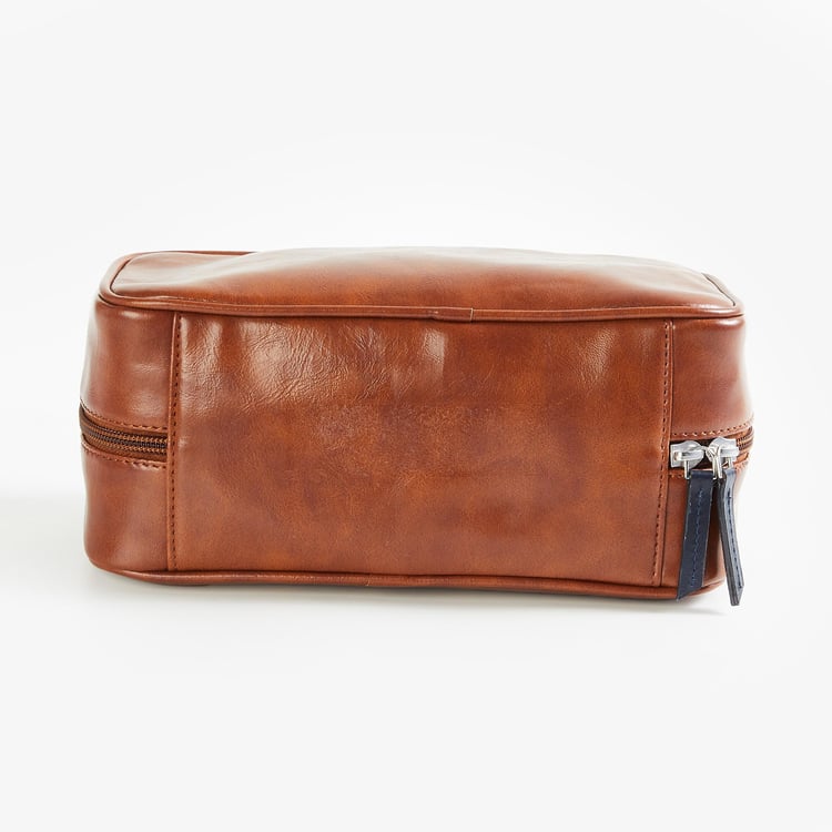 Orion Faux Leather Voyager Dopp Kit