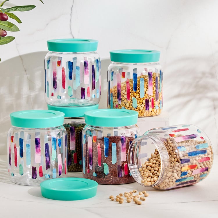 Corsica Set of 6 Storage Jars - 900ml