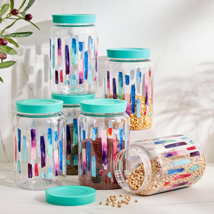 Corsica Set of 6 Storage Jars - 1.4L