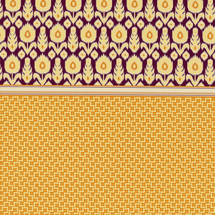 BICHAUNA Amelia Cotton 4Pcs Printed Double Bed-In-A-Bag Set