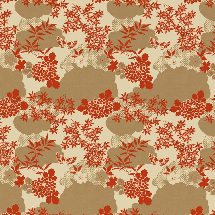 BICHAUNA Amelia Cotton 4Pcs Printed Double Bed-In-A-Bag Set