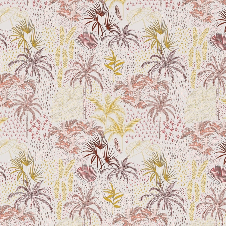 BICHAUNA Amelia Cotton 4Pcs Printed Double Bed-In-A-Bag Set