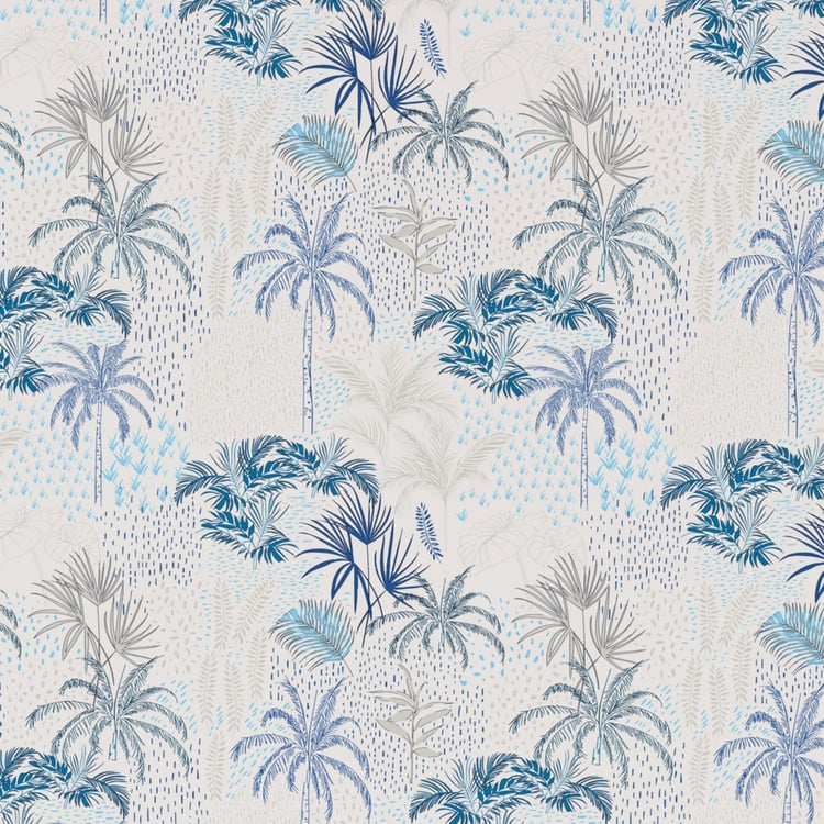 BICHAUNA Amelia Cotton 4Pcs Printed Double Bed-In-A-Bag Set