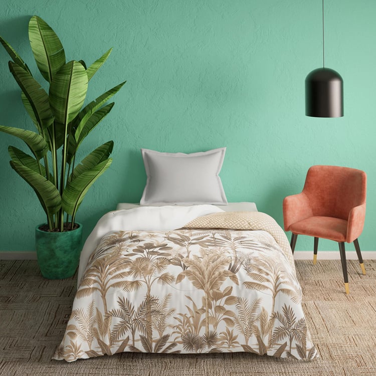 PORTICO Cadence Cotton Printed Single Comforter