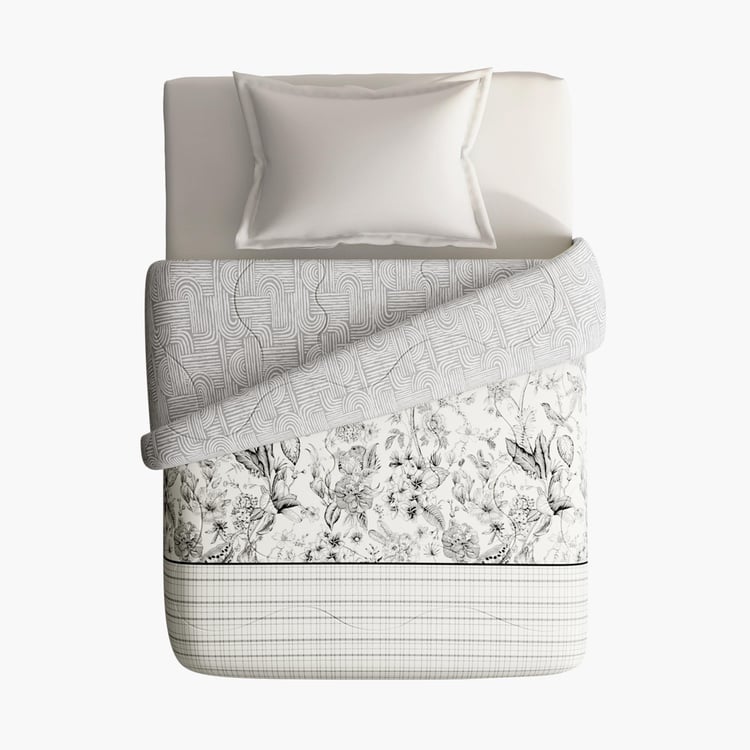 PORTICO Cadence Cotton Printed Single Comforter