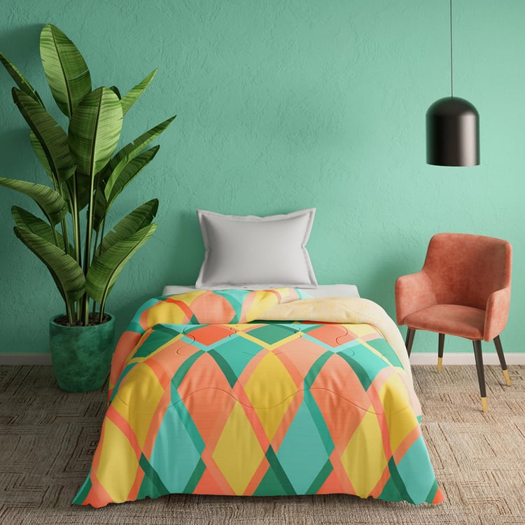 PORTICO Cadence Cotton Printed Single Comforter